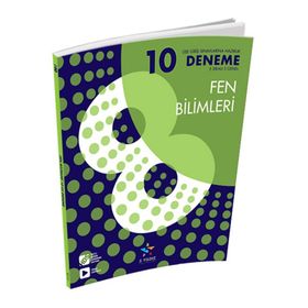 5 Yıldız Yayınları 8. Sınıf Fen Bilimleri 10 Deneme