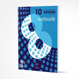 5 Yıldız Yayınları 8. Sınıf Matematik 10 Deneme