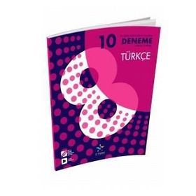 5 Yıldız Yayınları 8. Sınıf Türkçe 10 Deneme