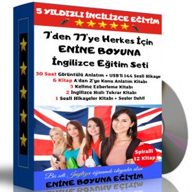 5 Yıldızlı İngilizce Eğitim Seti