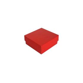 50 Adet 6x6x2.5 cm Asetat Kapaklı Karton Kutu