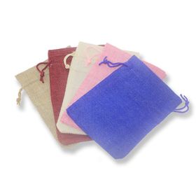 50 Adet 9x14 cm Keten Kese
