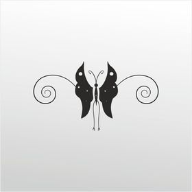 50 cm Arı Kelebek Folyo Sticker
