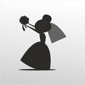 50 cm Çiçek Atma Folyo Sticker