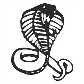 50 cm Cobra Folyo Sticker