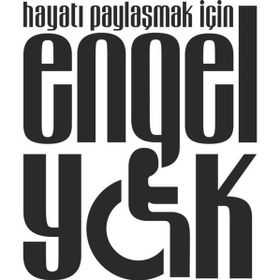50 cm Engel Yok Folyo Sticker