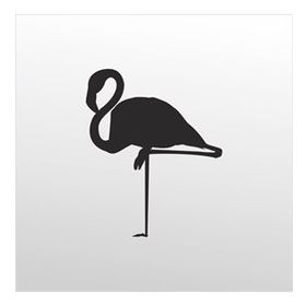 50 cm Flamingo Folyo Sticker