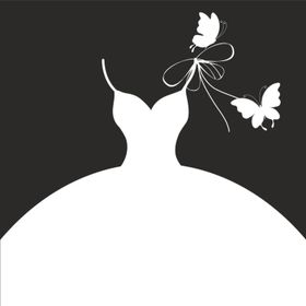 50 cm Gelinlik Folyo Sticker