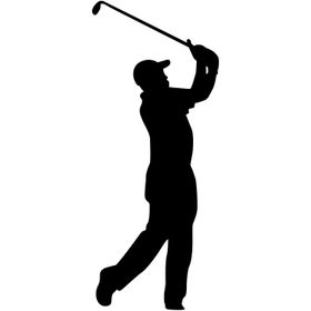 50 cm Golf Folyo Sticker