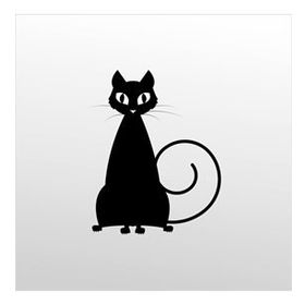 50 cm Kedi Folyo Sticker