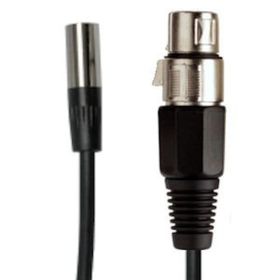 50 cm Mini Xlr Dişi Xlr Erkek Kablo