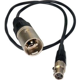 50 cm Mini Xlr Dişi Xlr Erkek Kablo