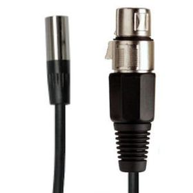 50 cm Mini Xlr Dişi Xlr Erkek Kablo