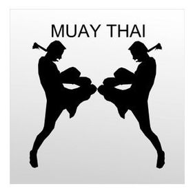 50 cm Muay Thai Folyo Sticker
