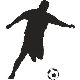 50 cm Sporcu Folyo Sticker
