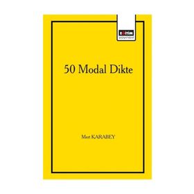 50 Modal Dikte - Mert Karabey