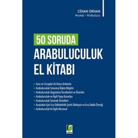 50 Soruda Arabuluculuk El Kitabı - Cihan Orhan