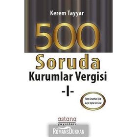 500 Soruda Kurumlar Vergisi 1 - Kerem Tayyar