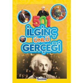 501 İlginç Ünlü Gerçeği - Emre Erdoğan - Teleskop Popüler Bilim Yayınları