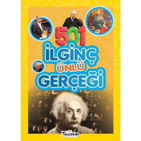 501 İlginç Ünlü Gerçeği - Emre Erdoğan - Teleskop Popüler Bilim Yayınları