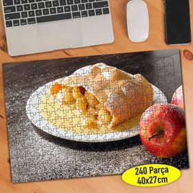 50526 Viyana Usulü Strudel Turta Yiyecek 240 Parça Puzzle Yapboz