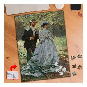 507 Bazille Ve Camille Monet 240 Parça Puzzle Yapboz Tablo