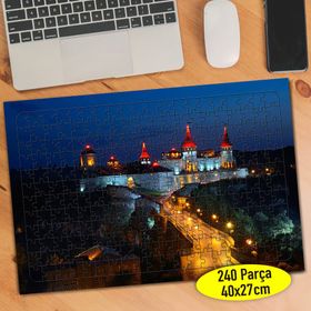 5094908 Ukrayna Beyaz Saray Mimari Yapı 240 Parça Puzzle Yapboz