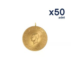 50'li Çeyrek Altın Eski Tarihli