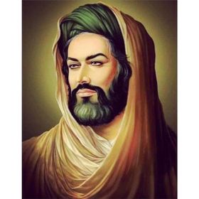 50x65 cm Myglobal Hz. Ali Sayılarla Boyama Seti Rulo Duvar Sticker