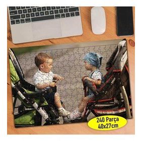 51067400 Sohbet Eden Neşeli Bebekler 240 Parça Puzzle Yapboz