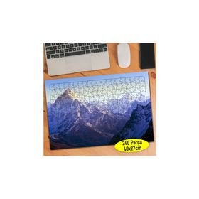 51093160 Yüksek Karlı Dağ Manzarası 240 Parça Puzzle Yapboz