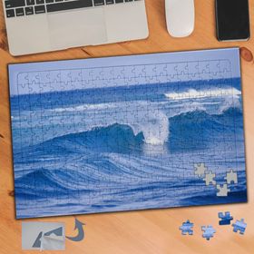 514 Dalgalı Deniz Doğal Güzellik 240 Parça Puzzle Yapboz Tablo