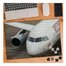 520581 Kalkışa Hazır Uçak 240 Parça Puzzle Yapboz