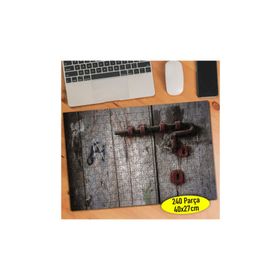 52348839 Eski Tahta Kapı Kilidi Nostalji 240 Parça Puzzle Yapboz