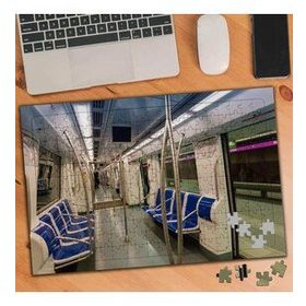 52533746 Metro Boş Vagonu 240 Parça Puzzle Yapboz