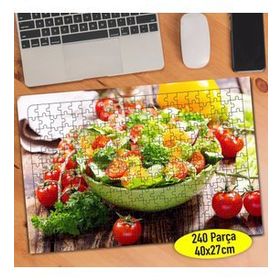5262362 Rengarenk Sebzeli Salata Yiyecek 240 Parça Puzzle Yapboz