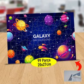 52683309 Galaksileri Görünümü 99 Parça Puzzle Yapboz Tablo