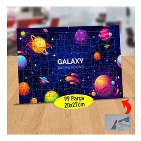 52683309 Galaksileri Görünümü 99 Parça Puzzle Yapboz Tablo