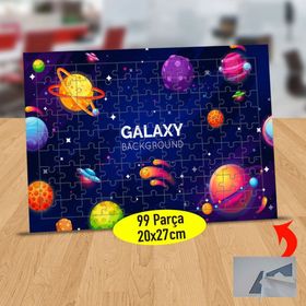 52683309 Galaksileri Görünümü 99 Parça Puzzle Yapboz Tablo