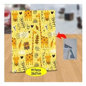 526835569 Çizimsel Sevimli Zürafa 99 Parça Puzzle Yapboz Tablo