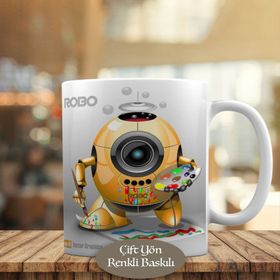 53 Teknolojik Yapay Zeka Ressam Robot Kupa Bardak