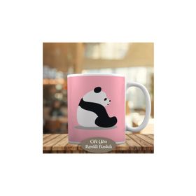 53876-62841 Yalnız Sevimli Panda Kupa Bardak