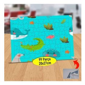 5387620413 Sevimli Deniz Hayvanları 99 Parça Puzzle Yapboz Tablo