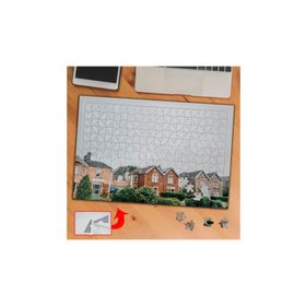 539177 Şehirde Hayat Evler 240 Parça Puzzle Yapboz Tablo