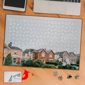 539177 Şehirde Hayat Evler 240 Parça Puzzle Yapboz Tablo