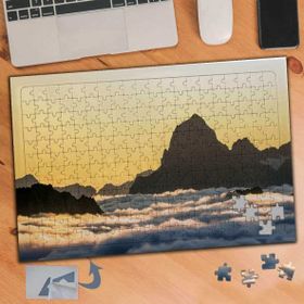 544 Dalgalı Köpüklü Deniz Doğa 240 Parça Puzzle Yapboz Tablo