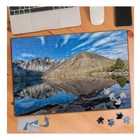 545 Dağ Ve Gökyüzü Yansıması 240 Parça Puzzle Yapboz Tablo