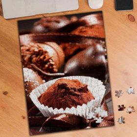 54938968 Kakaolu Kek Topu 240 Parça Puzzle Yapboz