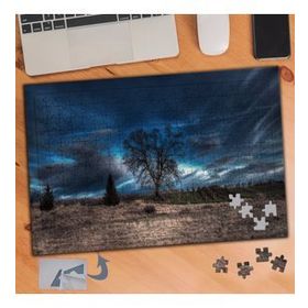 553 Koyu Havada Kurak Arazi 240 Parça Puzzle Yapboz Tablo