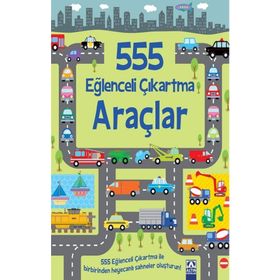 555 Eğlenceli Çıkartma Araçlar Kolektif Altın Kitaplar